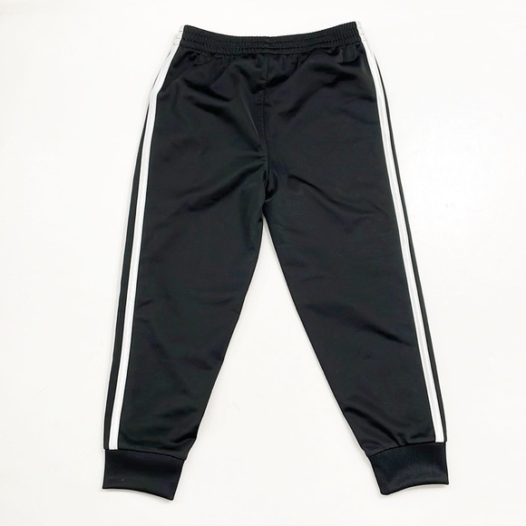 Adidas little boys black sweatpants - Picture 2 of 3